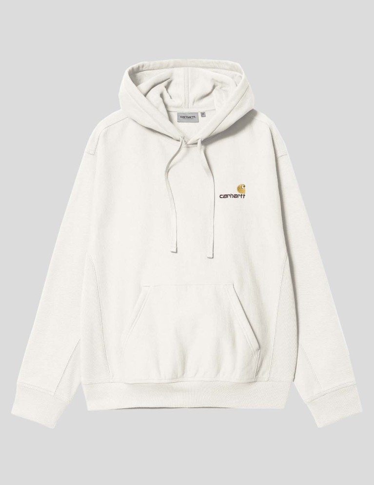 Sudadeira CARHARTT WIP hooded american script sweatshirt wax